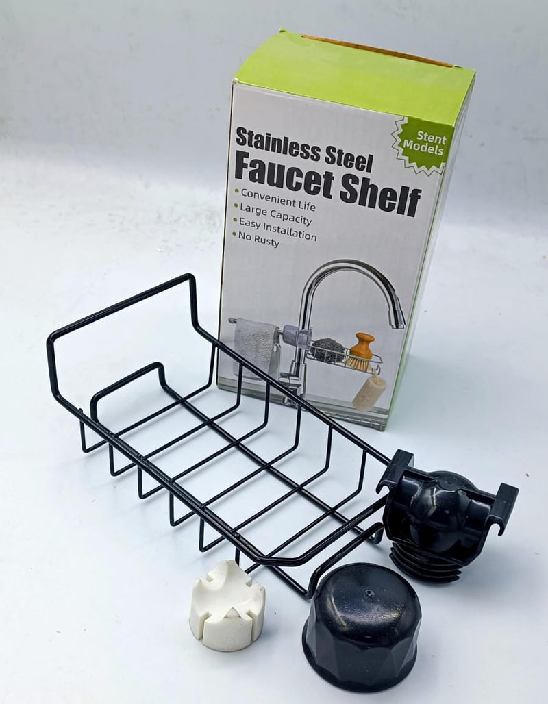 Stainless Steel Faucet Shelf